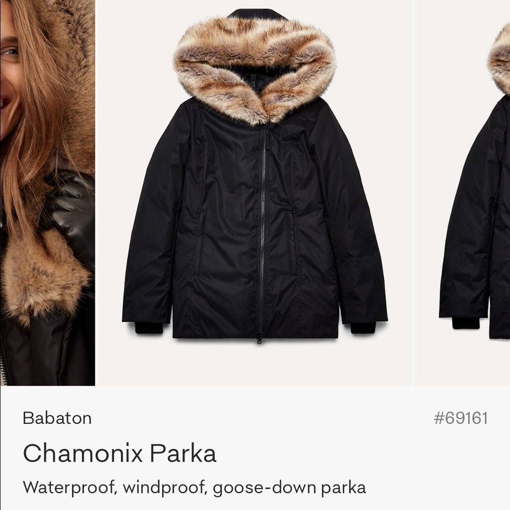 Babaton Chamonix Parka Goose Down Aritzia
